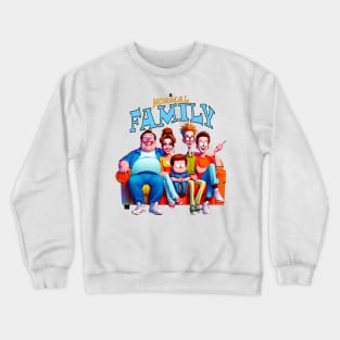 a normal family Crewneck Sweatshirt